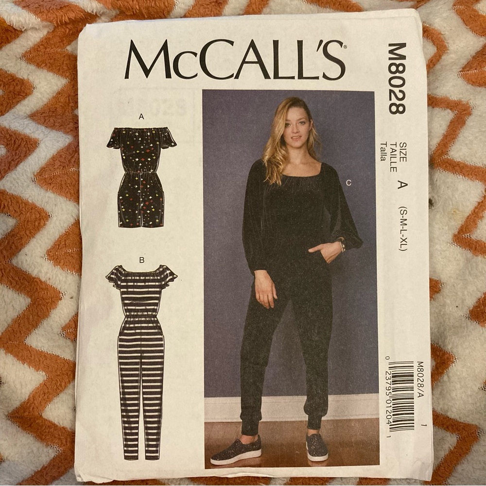 McCall’s Sewing Pattern 8028